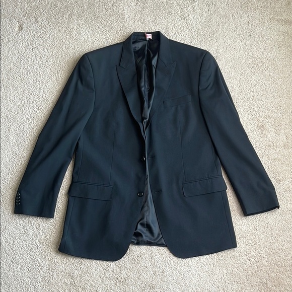 Sean John Black Classic Sport Coat Blazer - Picture 1 of 6